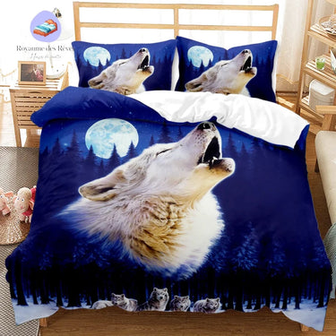 Witte Wolf Beddengoedset